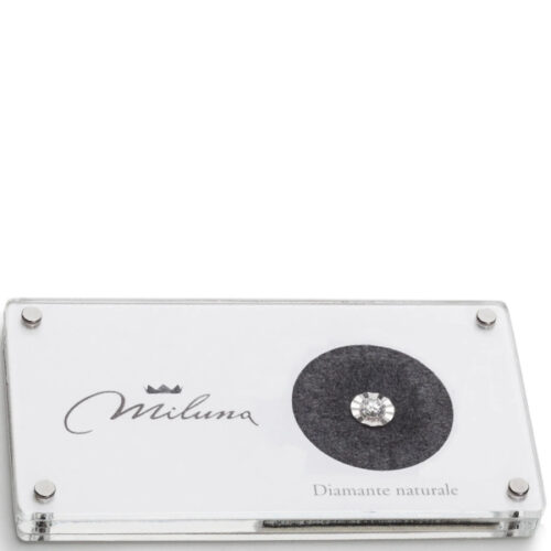 Diamante Naturale Certificato in Blister MILUNA