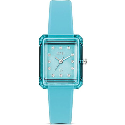 Orologio Rettangolare Gomma OPS
