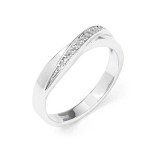 Anello Incrocio in Argento ANELLISSIMI