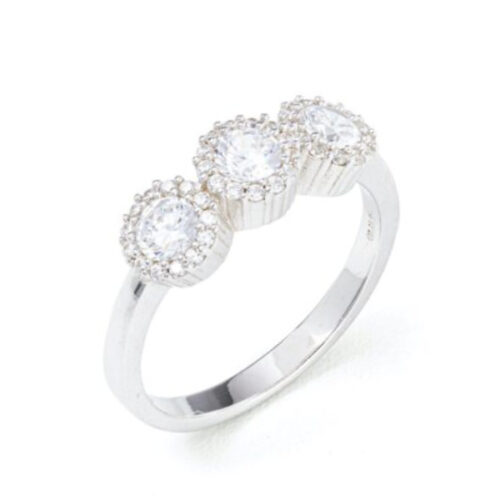 Anello Trilogy in Argento ANELLISSIMI