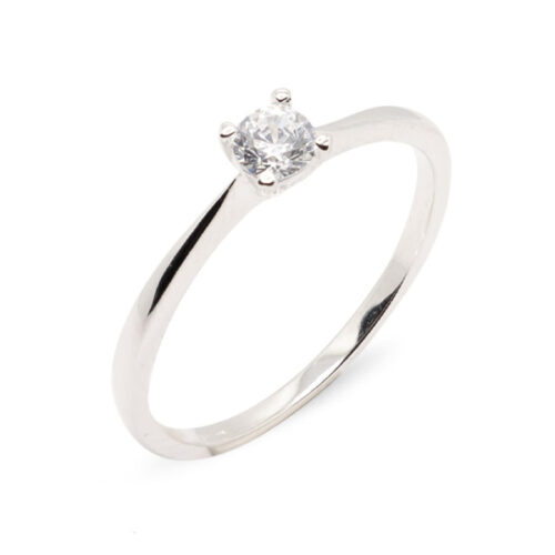 Anello Solitario in Argento ANELLISSIMI