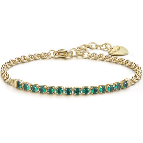 Bracciale Donna Mezzo Tennis Dorato S'AGAPO'