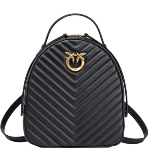 Zaino Nero Donna in Pelle PINKO