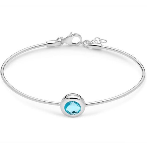 Bracciale Donna Argento Topazio MILUNA
