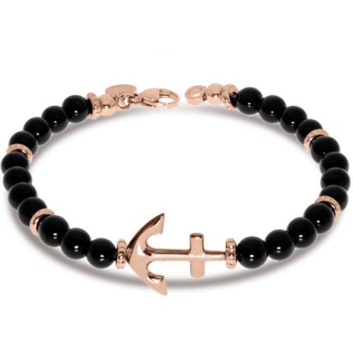 Bracciale Ancora Sfere Uomo LIUJO