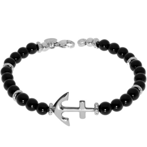 Bracciale Ancora Sfere Uomo LIUJO
