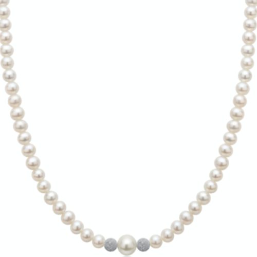 Girocollo Perle Boule Oro MILUNA