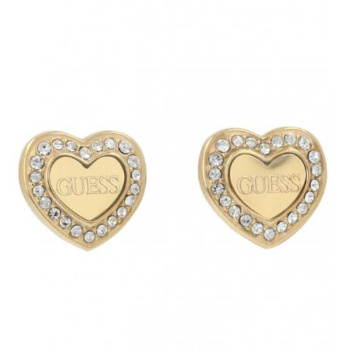 Orecchini Cuore Dorati Donna GUESS