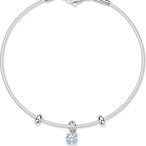 Bracciale Punto Luce Acquamarina S'AGAPO'