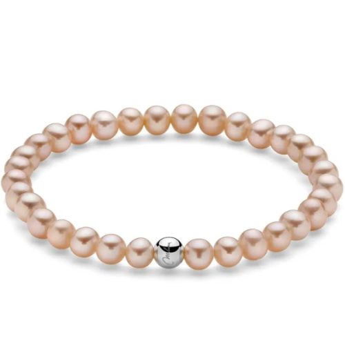 Bracciale Donna Argento Perle MILUNA