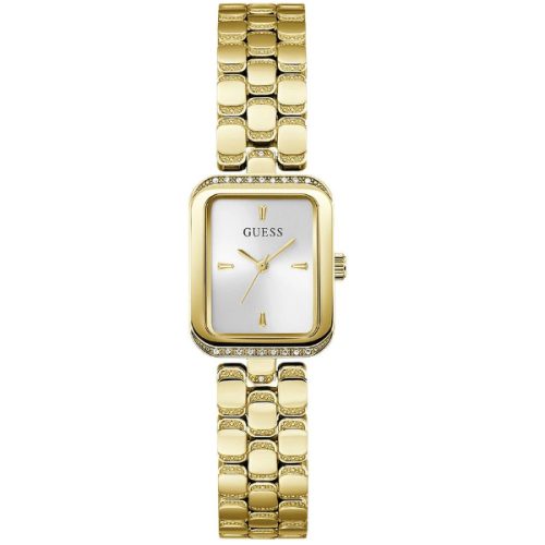 Orologio Donna Dorato GUESS Rettangolare