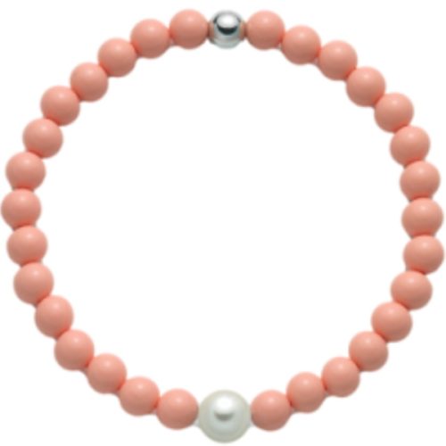 Bracciale Pasta Corallo Rosa MILUNA