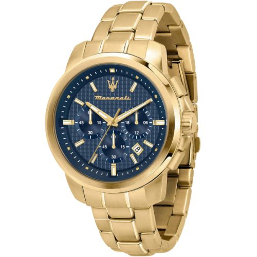 Orologio Uomo in Acciaio Dorato MASERATI