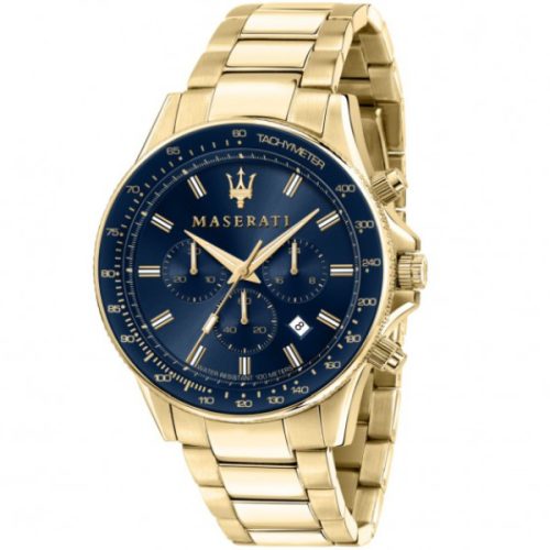 Orologio Cronografo Dorato Uomo MASERATI