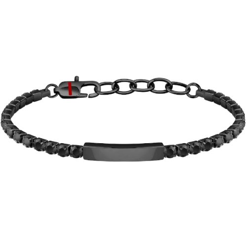 Bracciale Tennis Brillanti Neri SECTOR