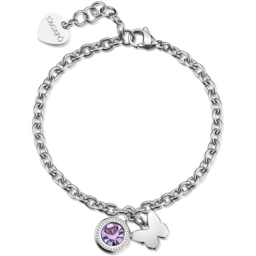 Bracciale Donna Acciaio S'AGAPO' Farfalla