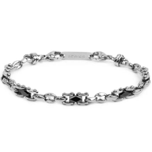 Bracciale Uomo Acciaio Ceramica MARLU'