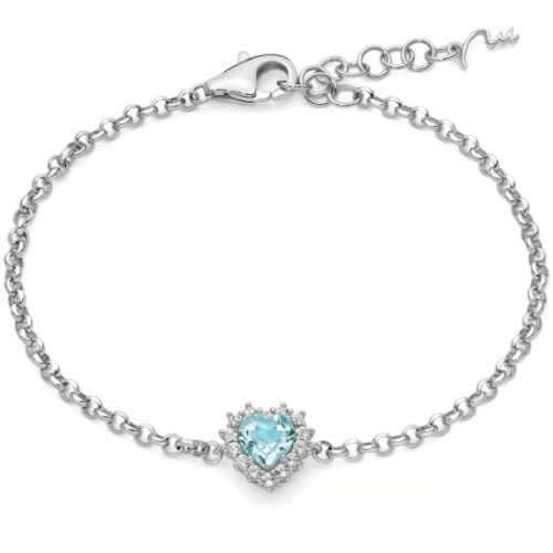 Bracciale Donna Argento Topazio MILUNA