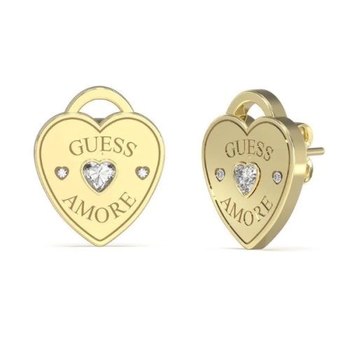 Orecchini Cuore Dorati Donna GUESS