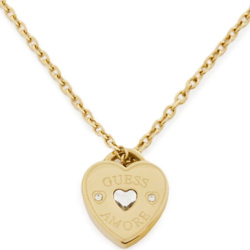 Collana Cuore Dorata da Donna GUESS