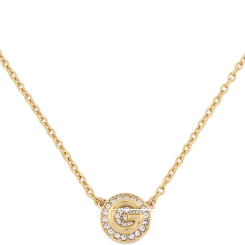 Collana Donna Logo Dorata GUESS