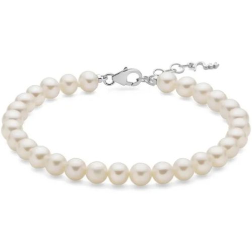 Bracciale Donna Perle Argento MILUNA
