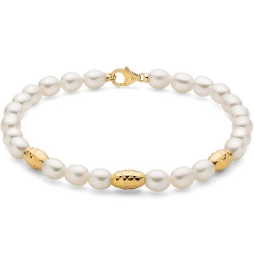 Bracciale Donna Perle Argento MILUNA