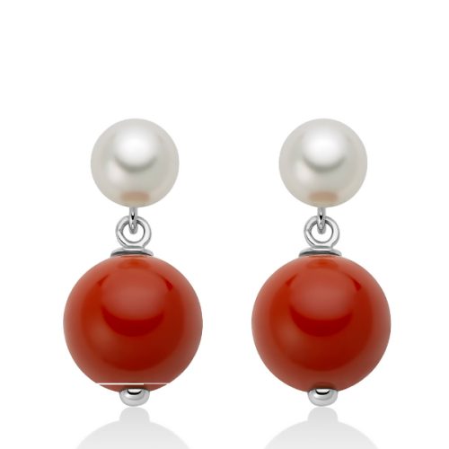 Orecchini Donna Pendenti Argento MILUNA
