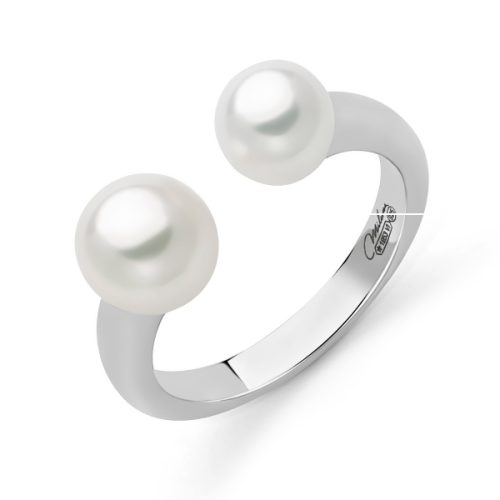 Anello Donna Argento Perla MILUNA
