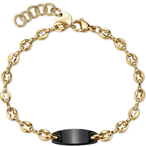 Bracciale Uomo Acciaio Dorato S'AGAPO'