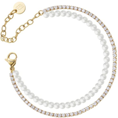 Bracciale Donna Tennis e Perle LIU-JO