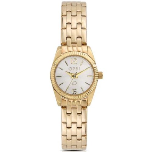 Orologio Acciaio Dorato Donna OPS