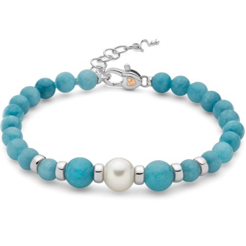 Bracciale Donna Giada Perle MILUNA