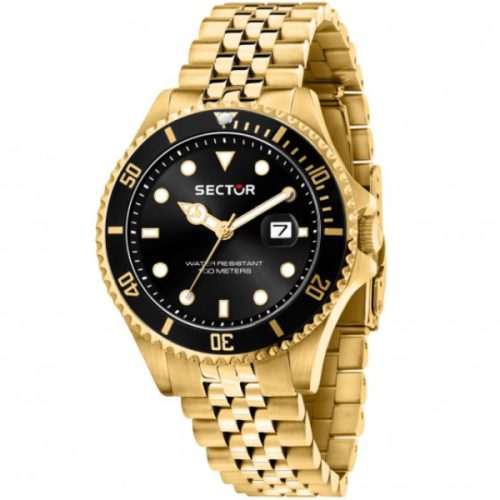 Orologio Uomo Acciaio Dorato SECTOR