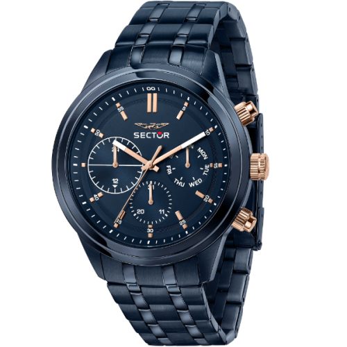 Orologio Acciaio Blu Uomo SECTOR