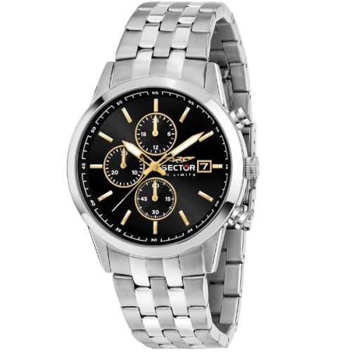 Orologio Cronografo Acciaio Uomo SECTOR