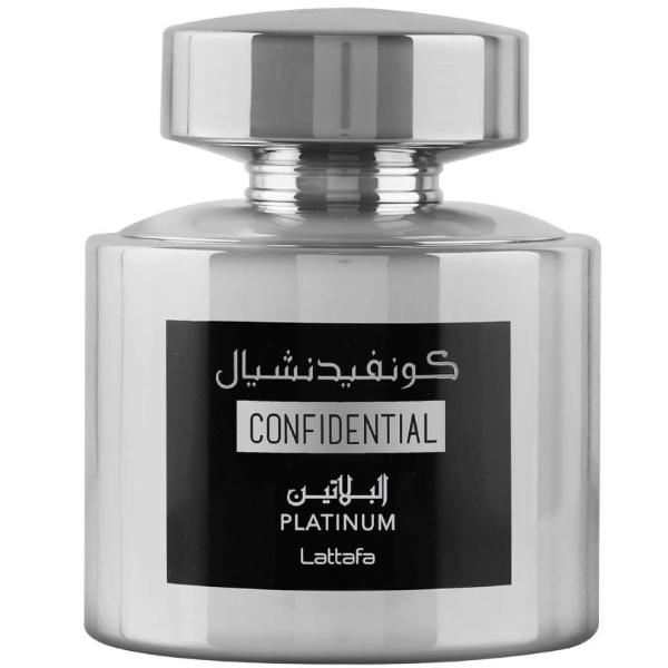 lattafa confidential platinum
